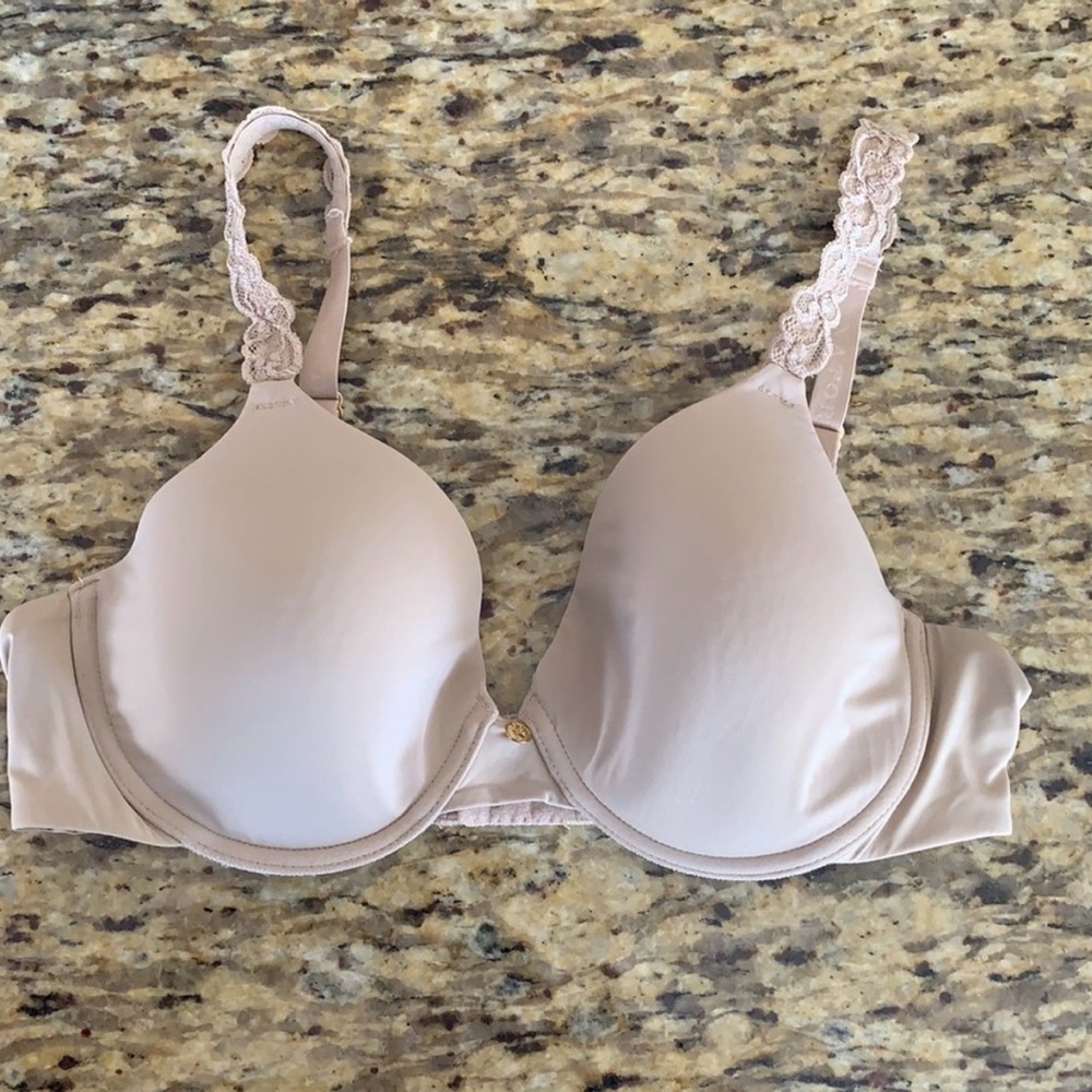 Natori Pure Luxe Underwire T Shirt Bra Sz 36 B - Picture 2 of 4